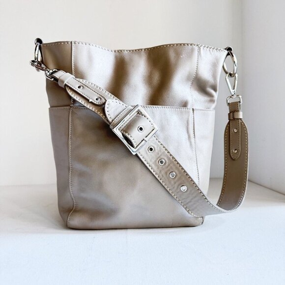 Roots Tan Crossbody Bag - Picture 1 of 7